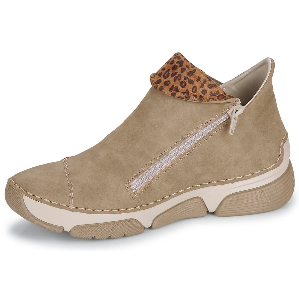 Women's Derby Shoes Rieker Beige