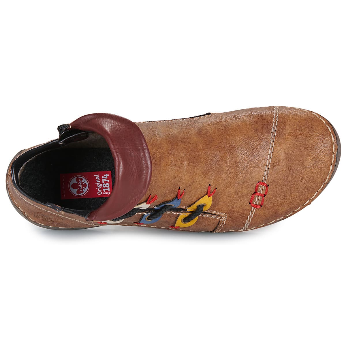 Women's Derby Shoes Rieker Brown