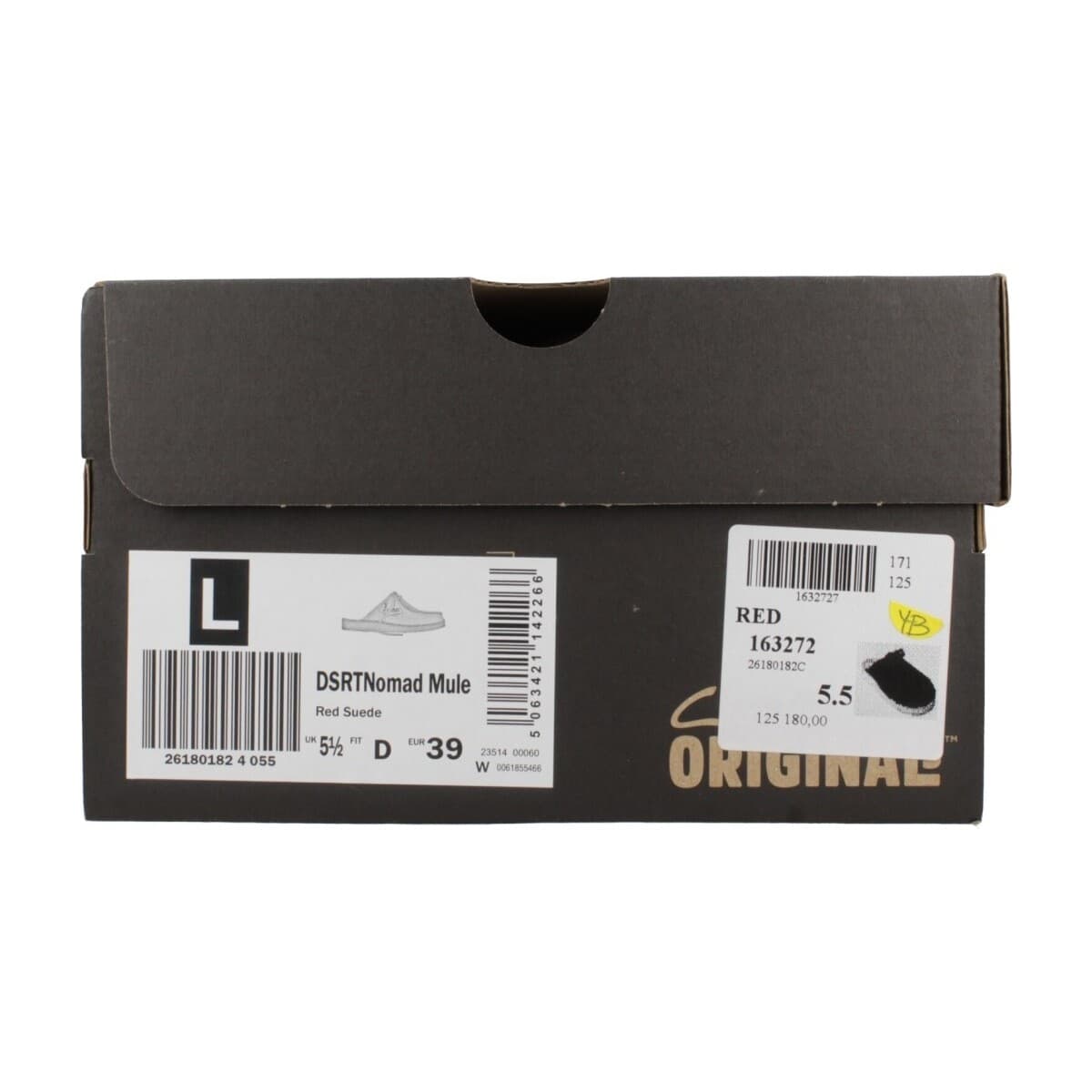 Women's Clogs Clarks Red