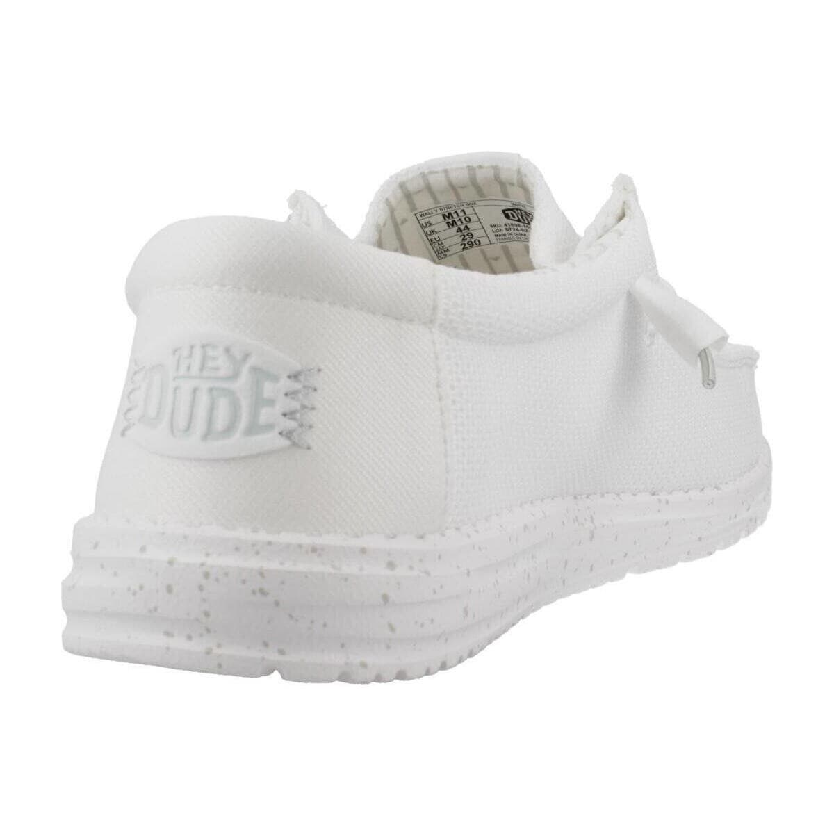 Men's Derby Shoes HEYDUDE White