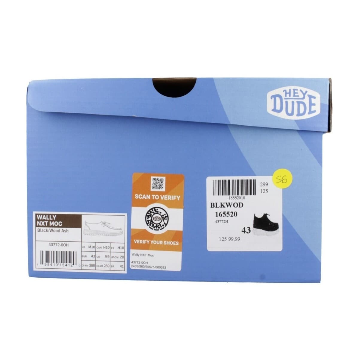 Men's Derby Shoes HEYDUDE Gray