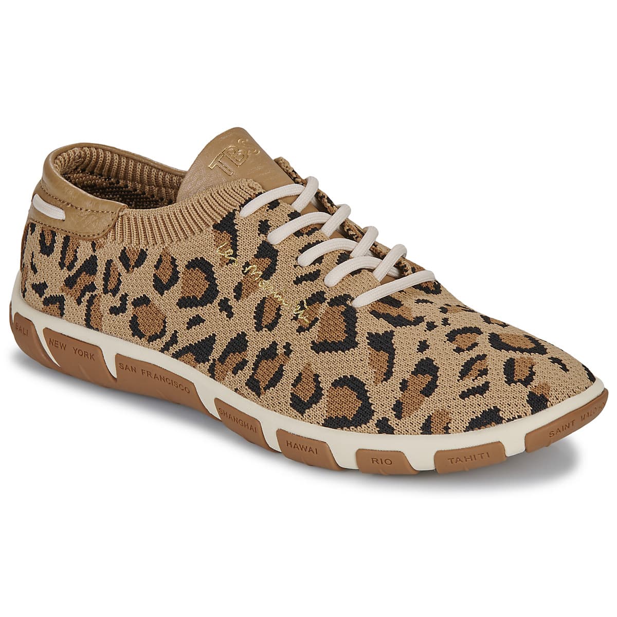 Women's Sneakers TBS Brown