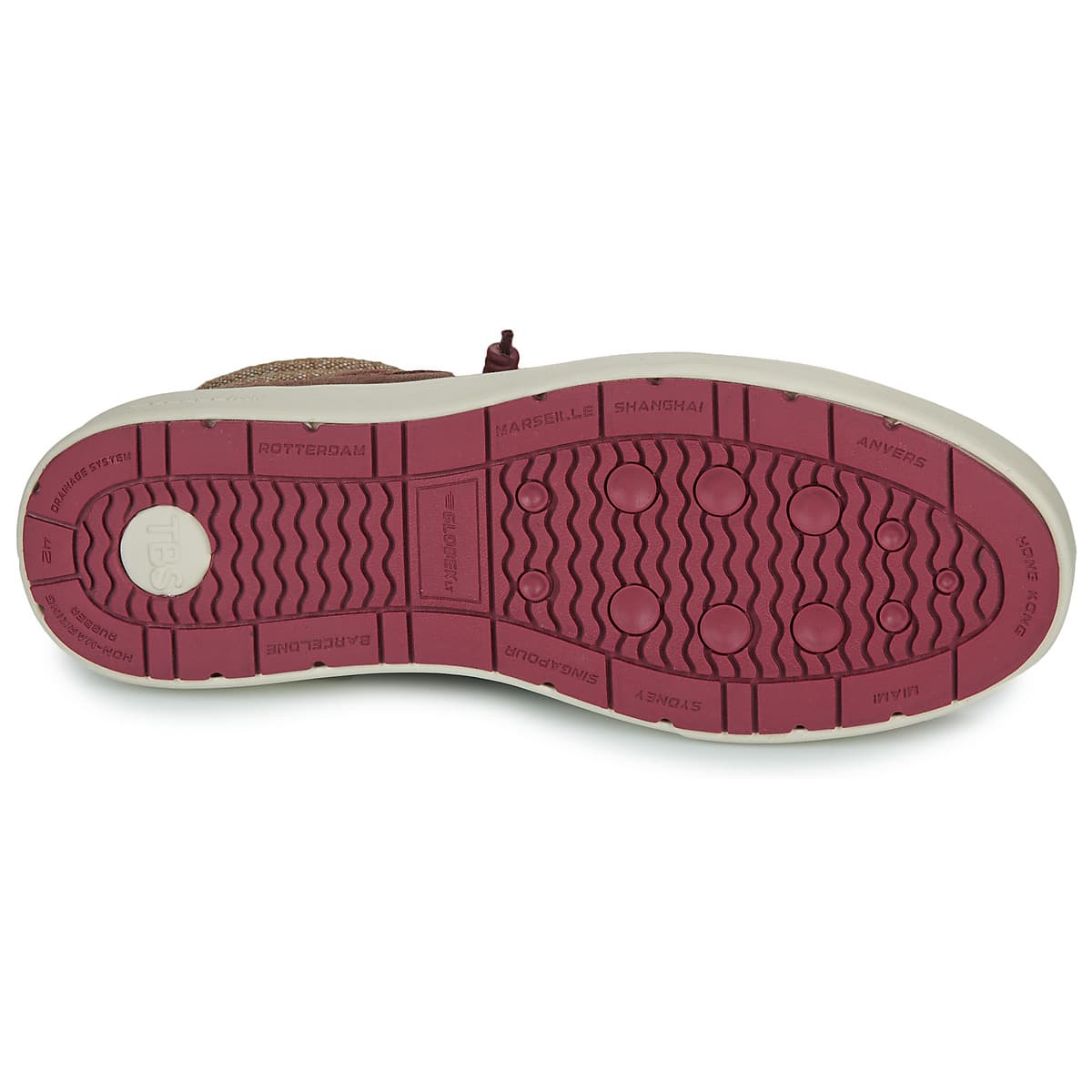 Men's Sneakers TBS Brown