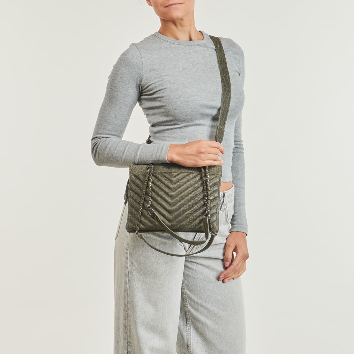 Women's Shoulder Bags Ikks Khaki