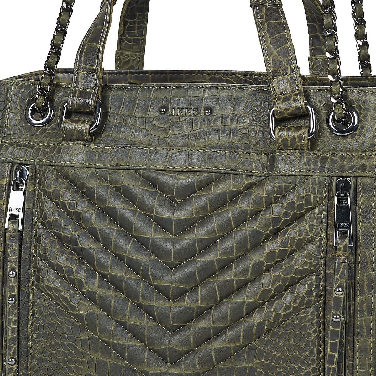 Women's Handbags Ikks Khaki