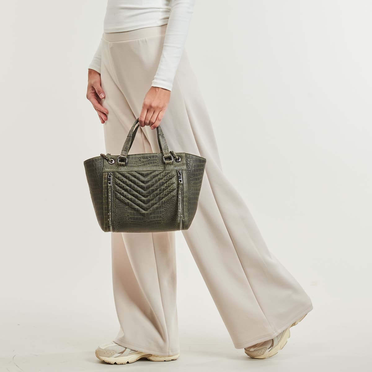 Women's Handbags Ikks Khaki