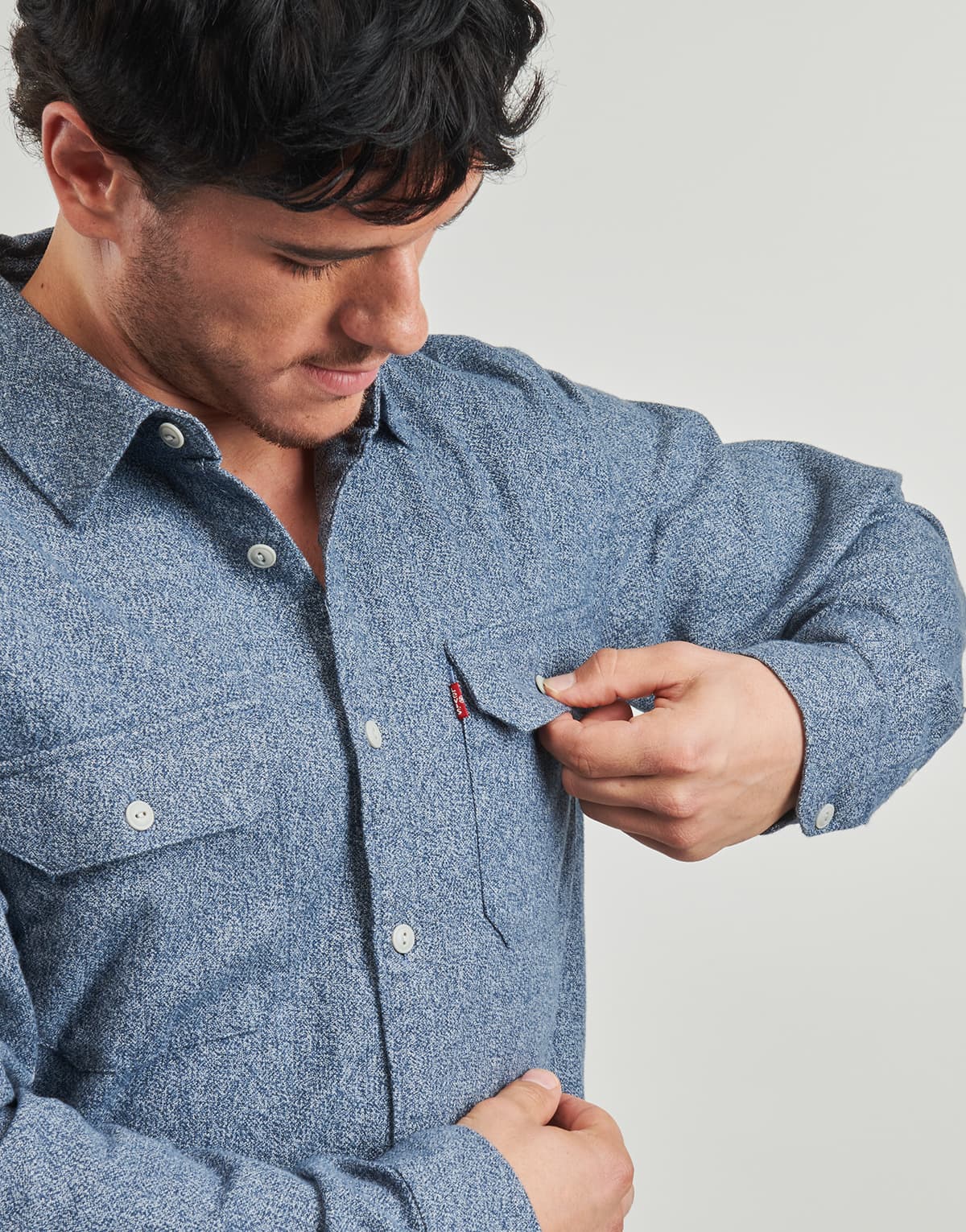 Men's Shirts Levis Blue