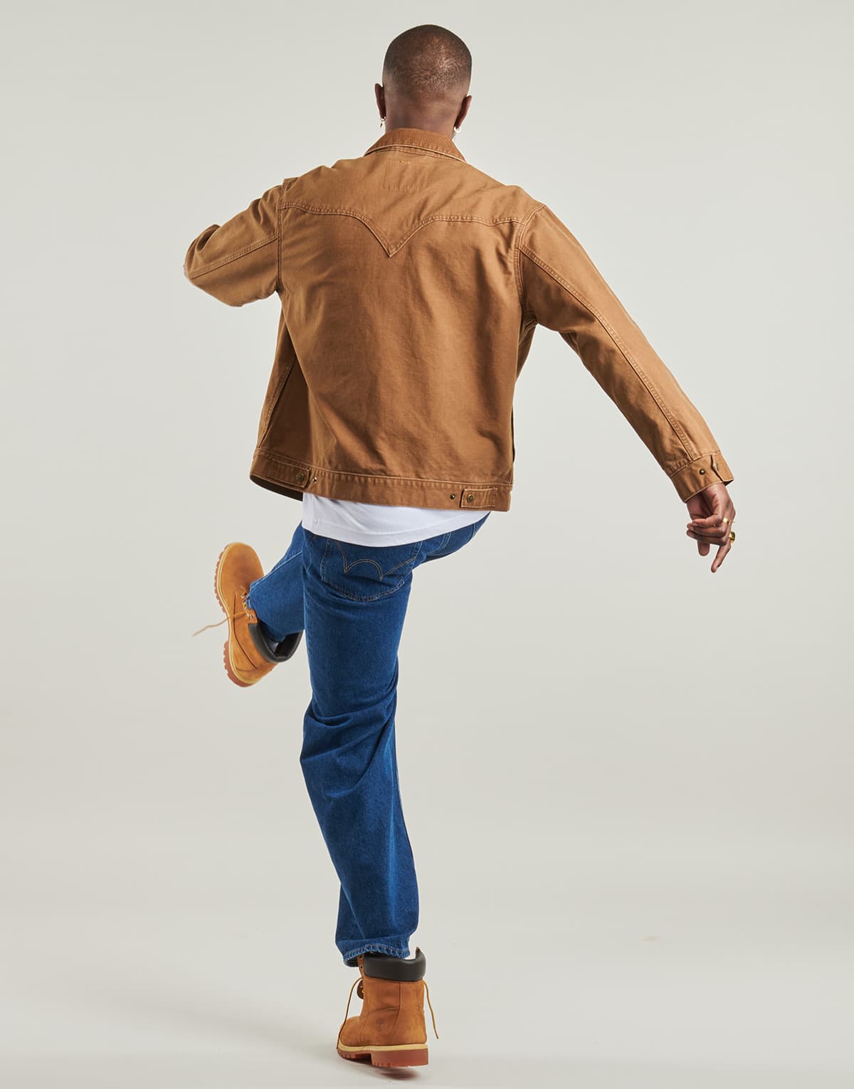 Men's Jackets Levis Brown