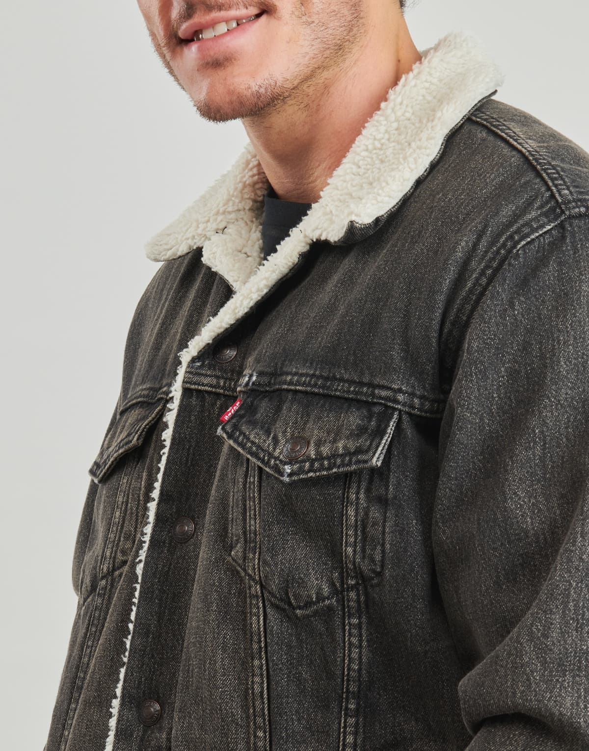 Men's Jackets Levis Black