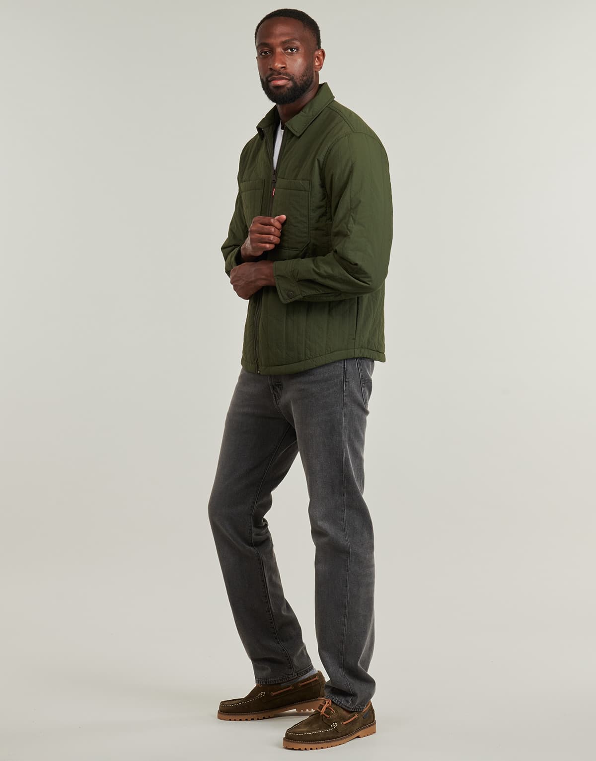 Men's Jackets Levis Khaki