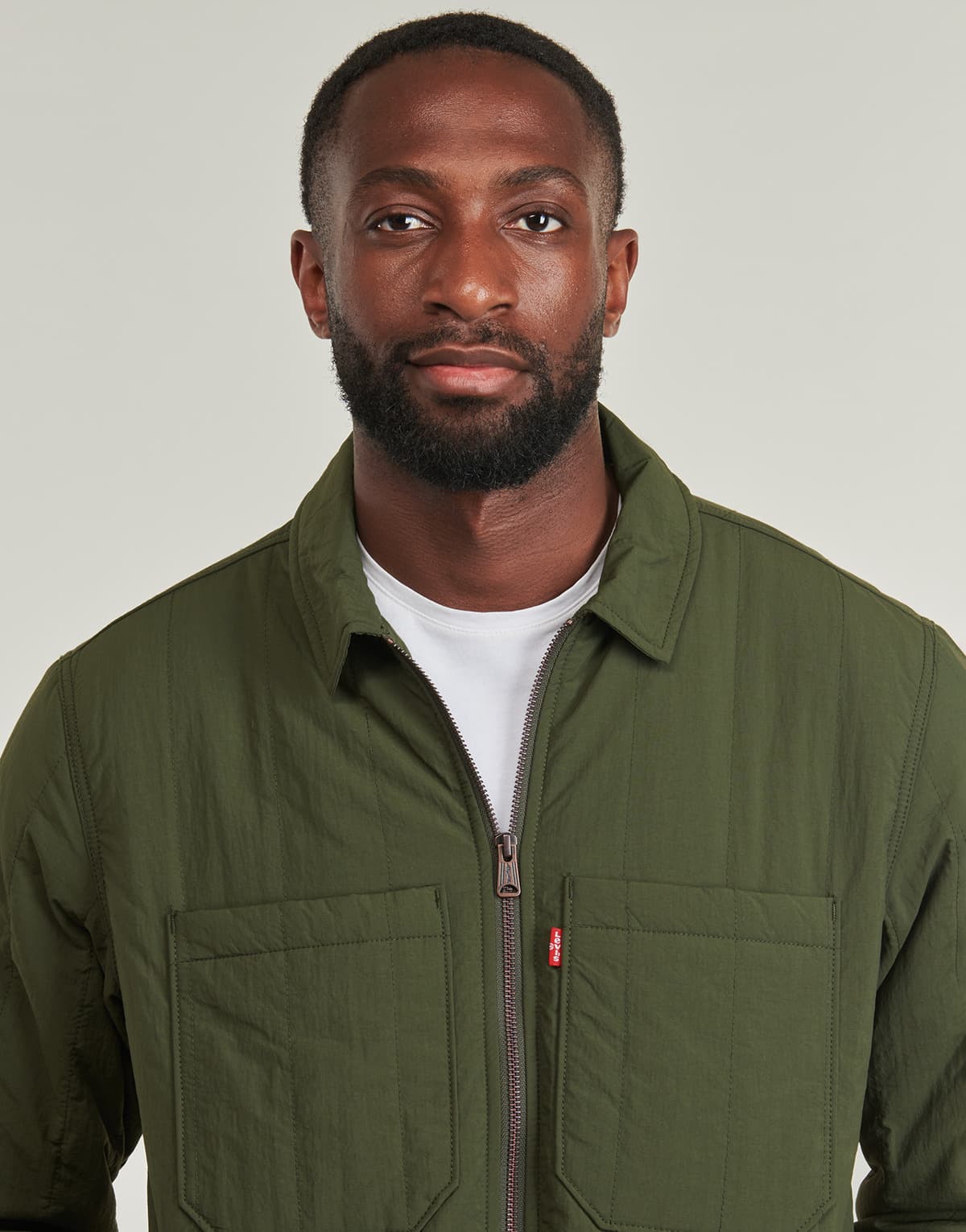 Men's Jackets Levis Khaki