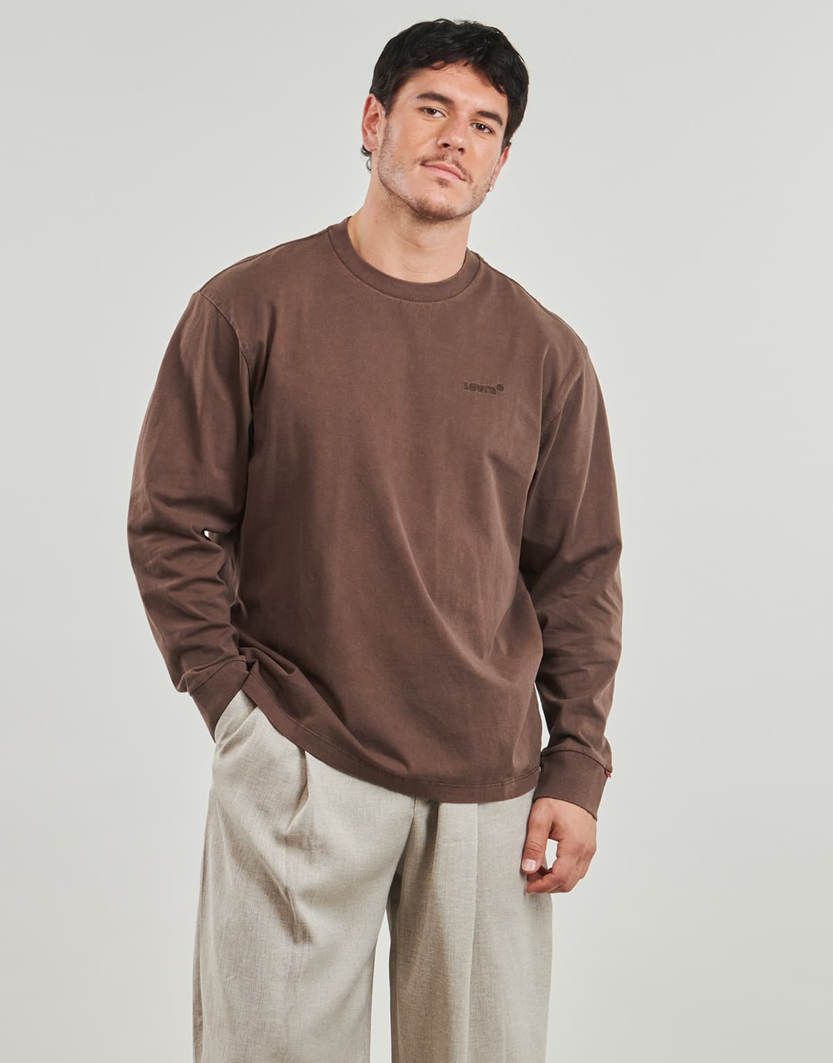 Men's T-Shirts Levis Brown