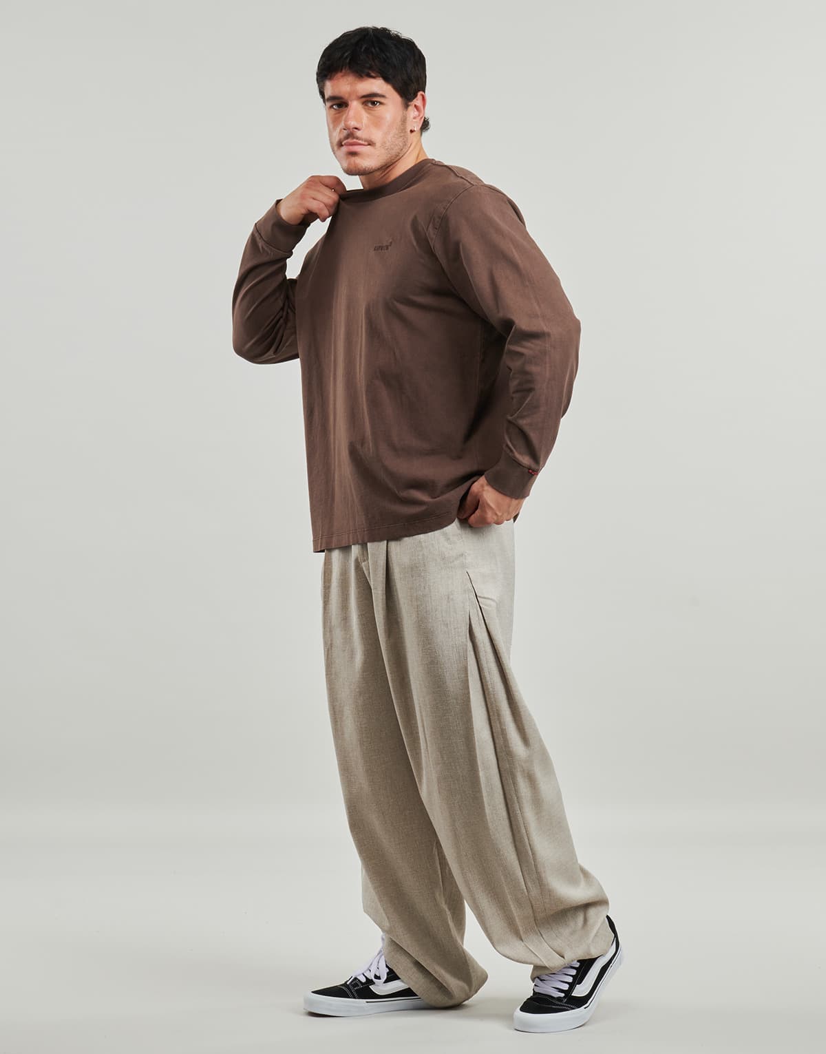 Men's T-Shirts Levis Brown