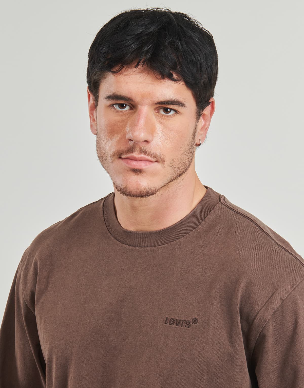 Men's T-Shirts Levis Brown