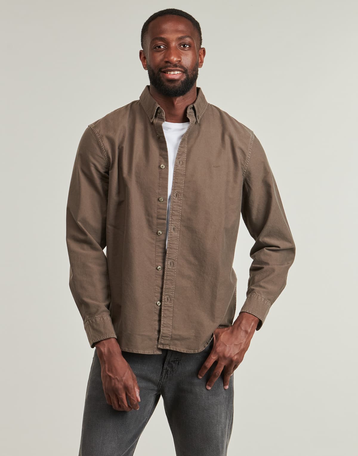 Men's Shirts Levis Brown