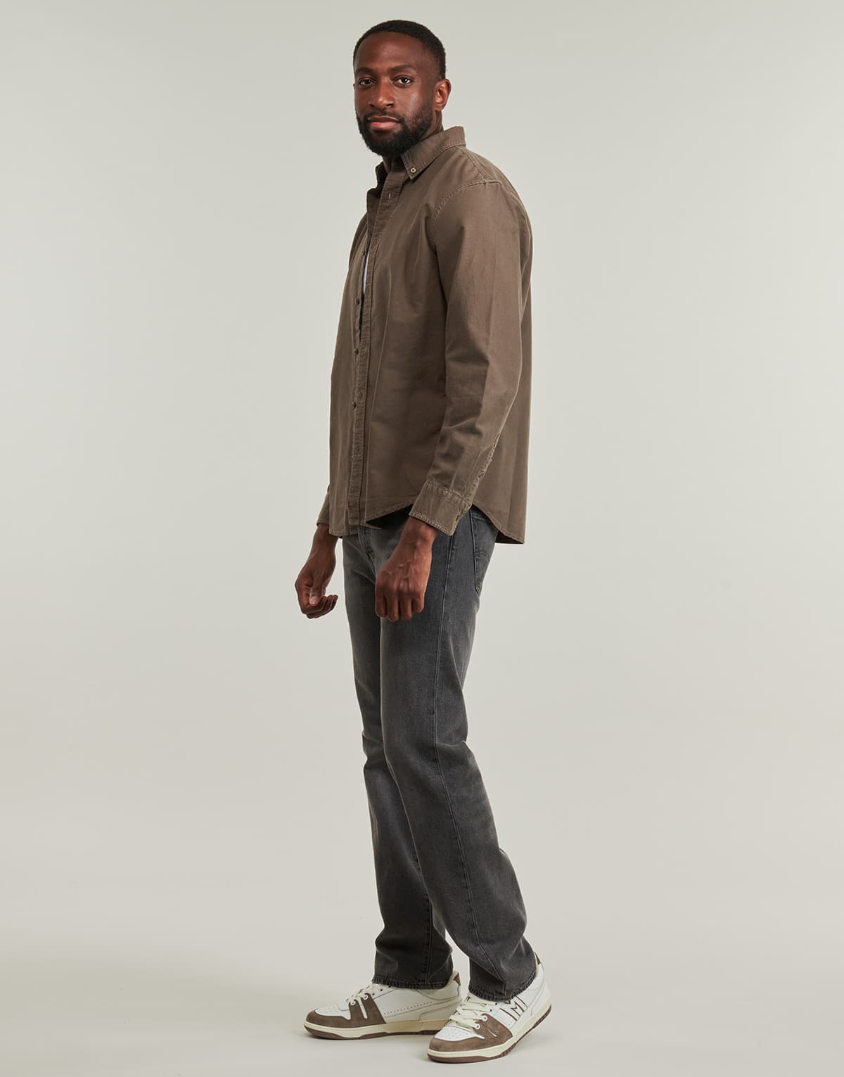 Men's Shirts Levis Brown