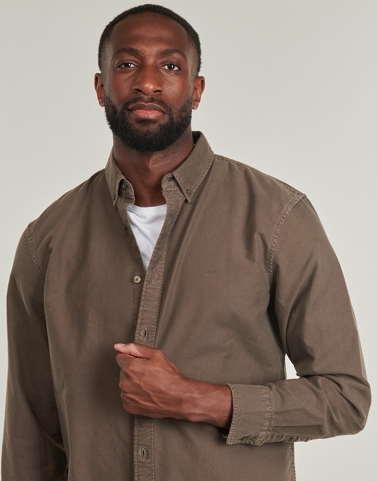 Men's Shirts Levis Brown
