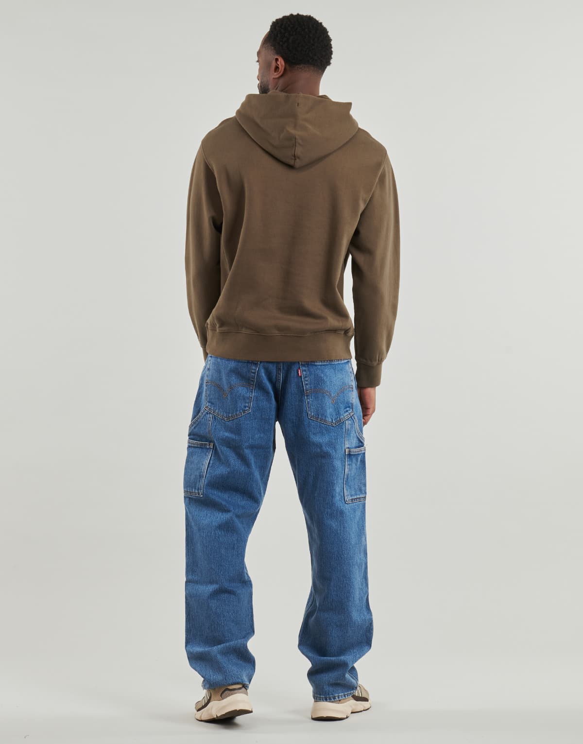Men's Sweatshirts Levis Brown