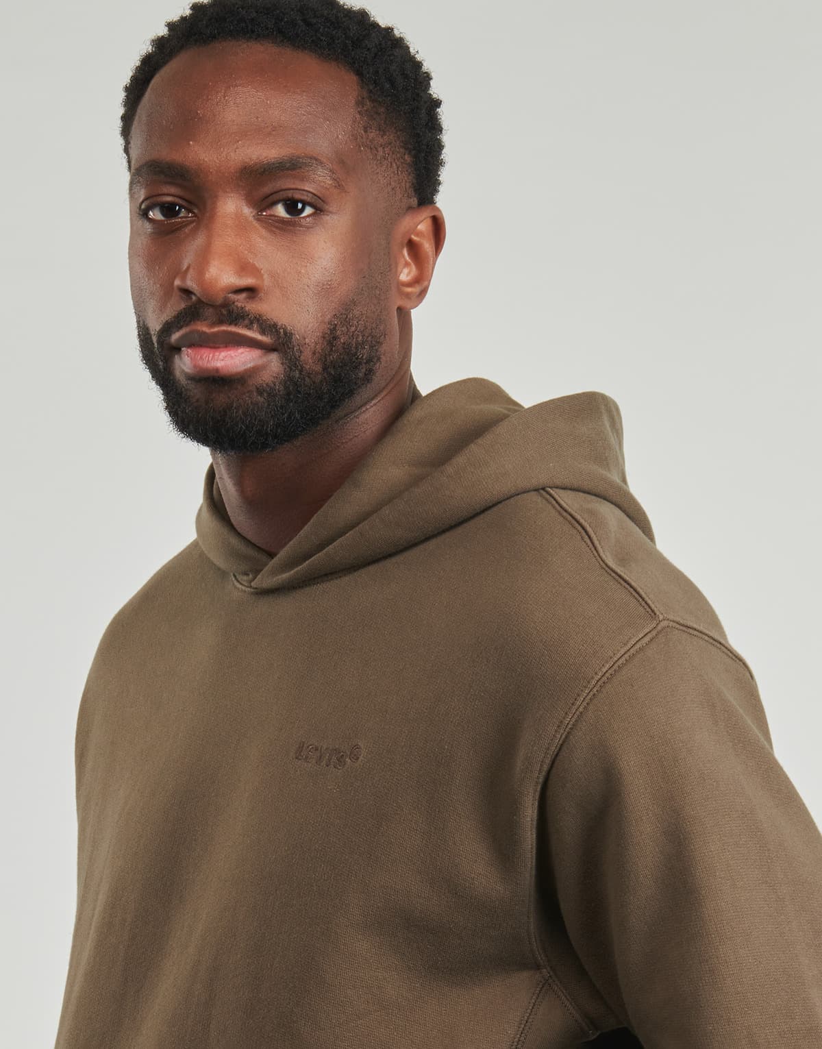 Men's Sweatshirts Levis Brown