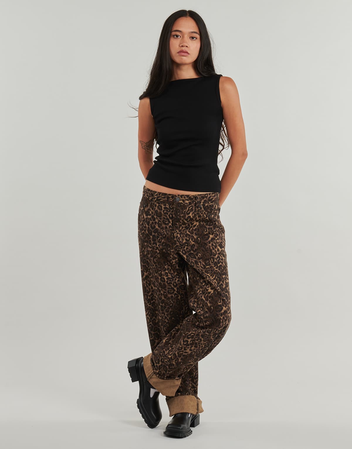 Women's Jeans Levis Brown