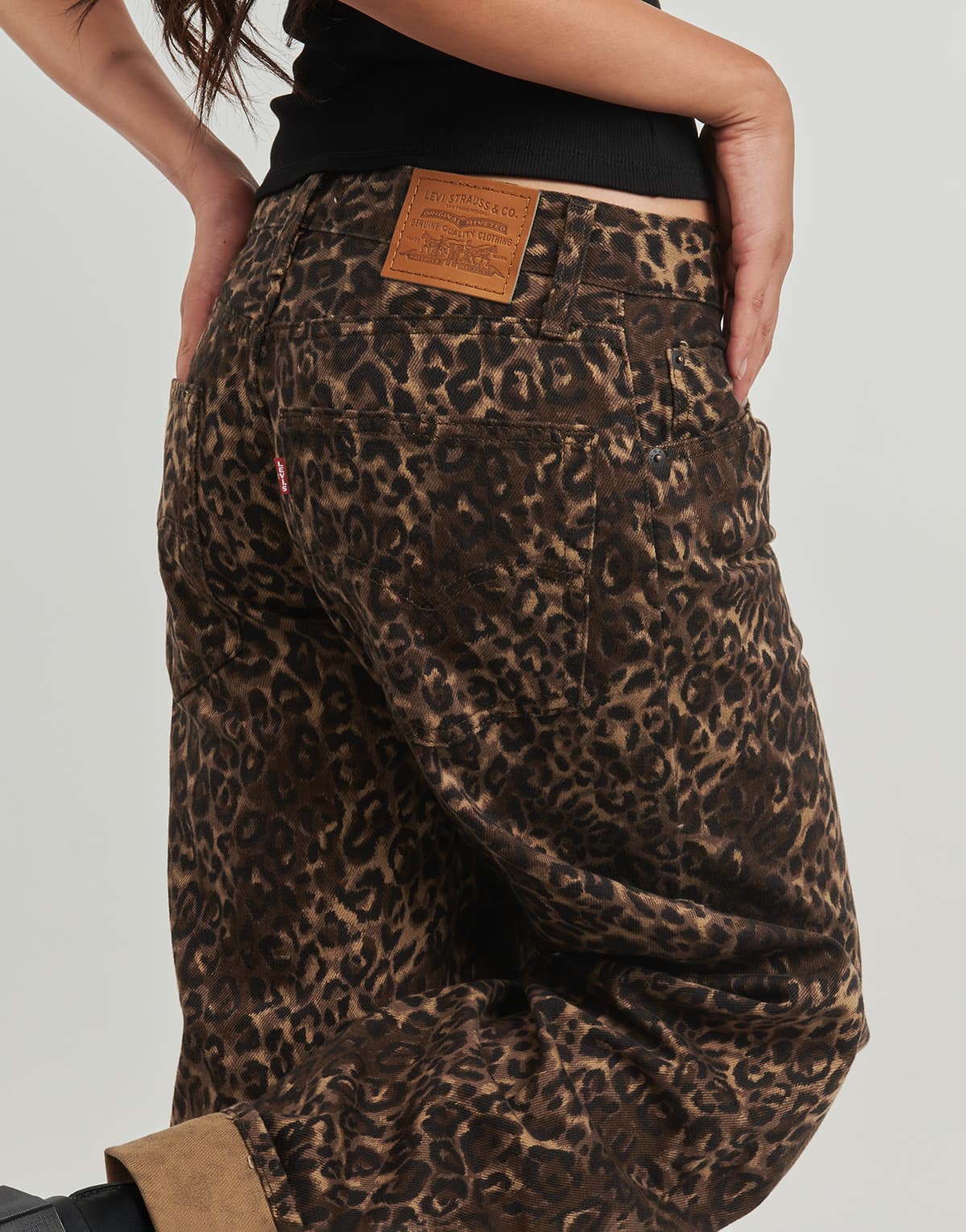 Women's Jeans Levis Brown