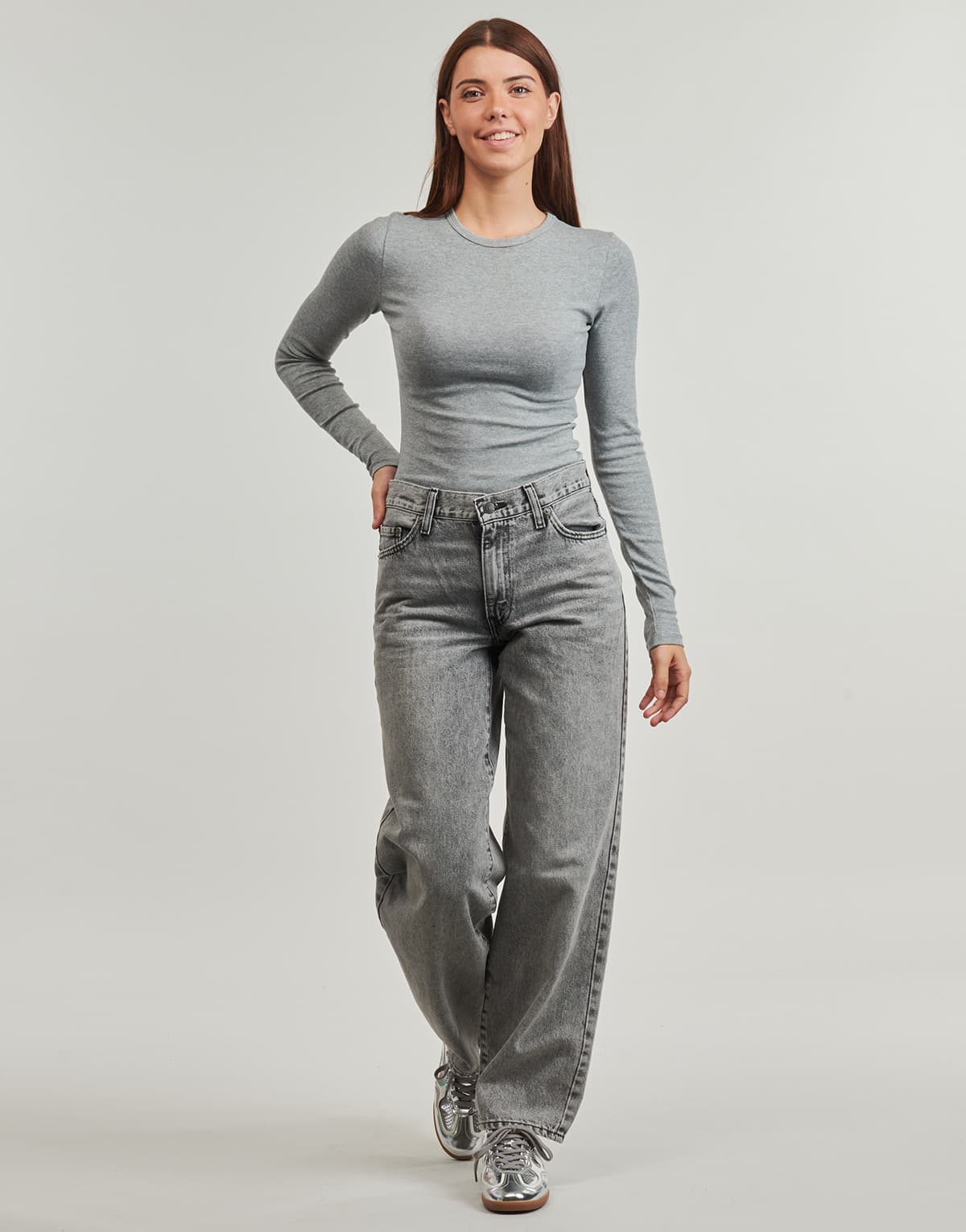 Women's Jeans Levis Gray