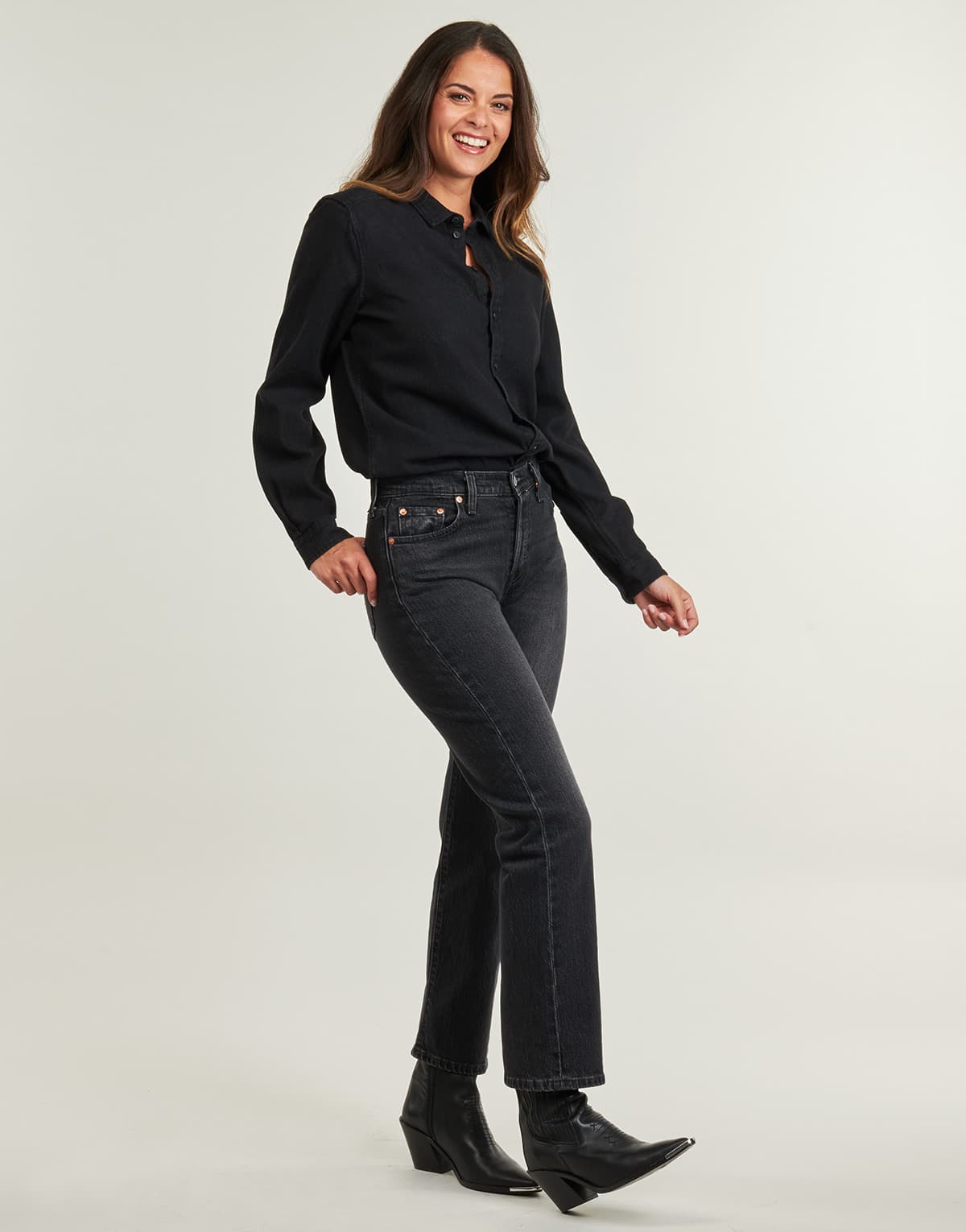 Women's Jeans Levis Black