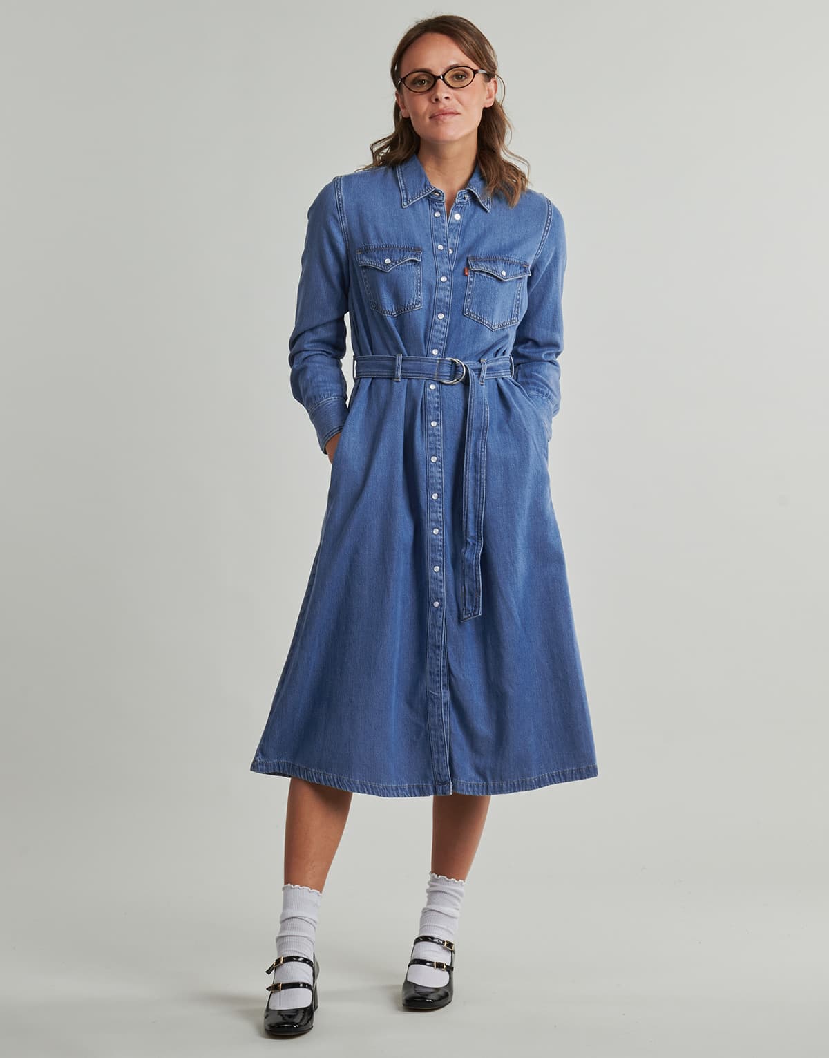Women's Dresses Levis Blue