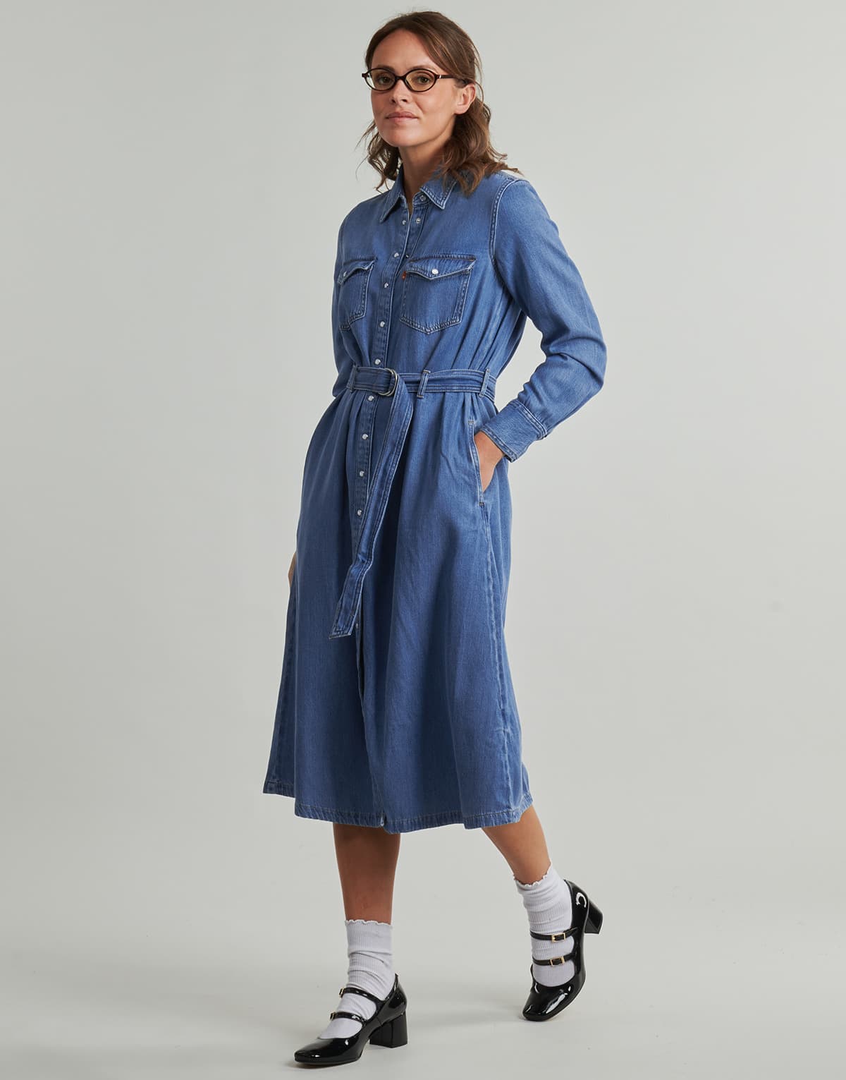 Women's Dresses Levis Blue