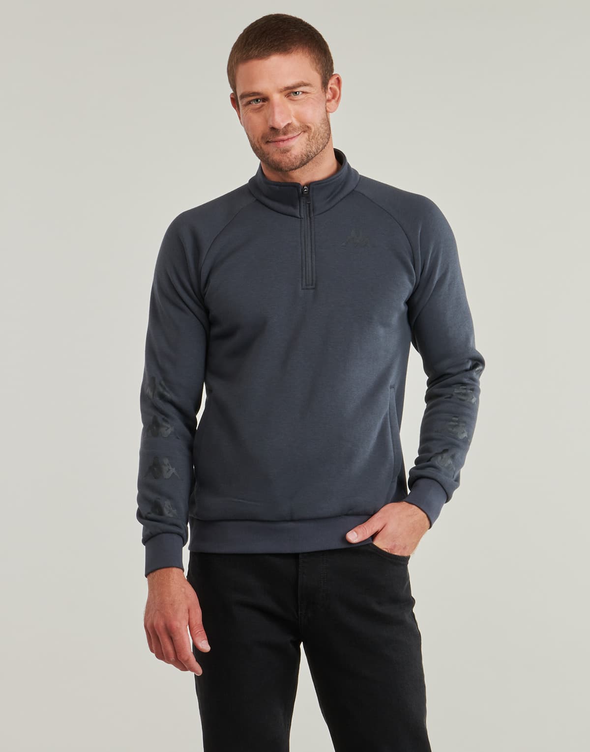 Men's Sports T-Shirts Kappa Gray