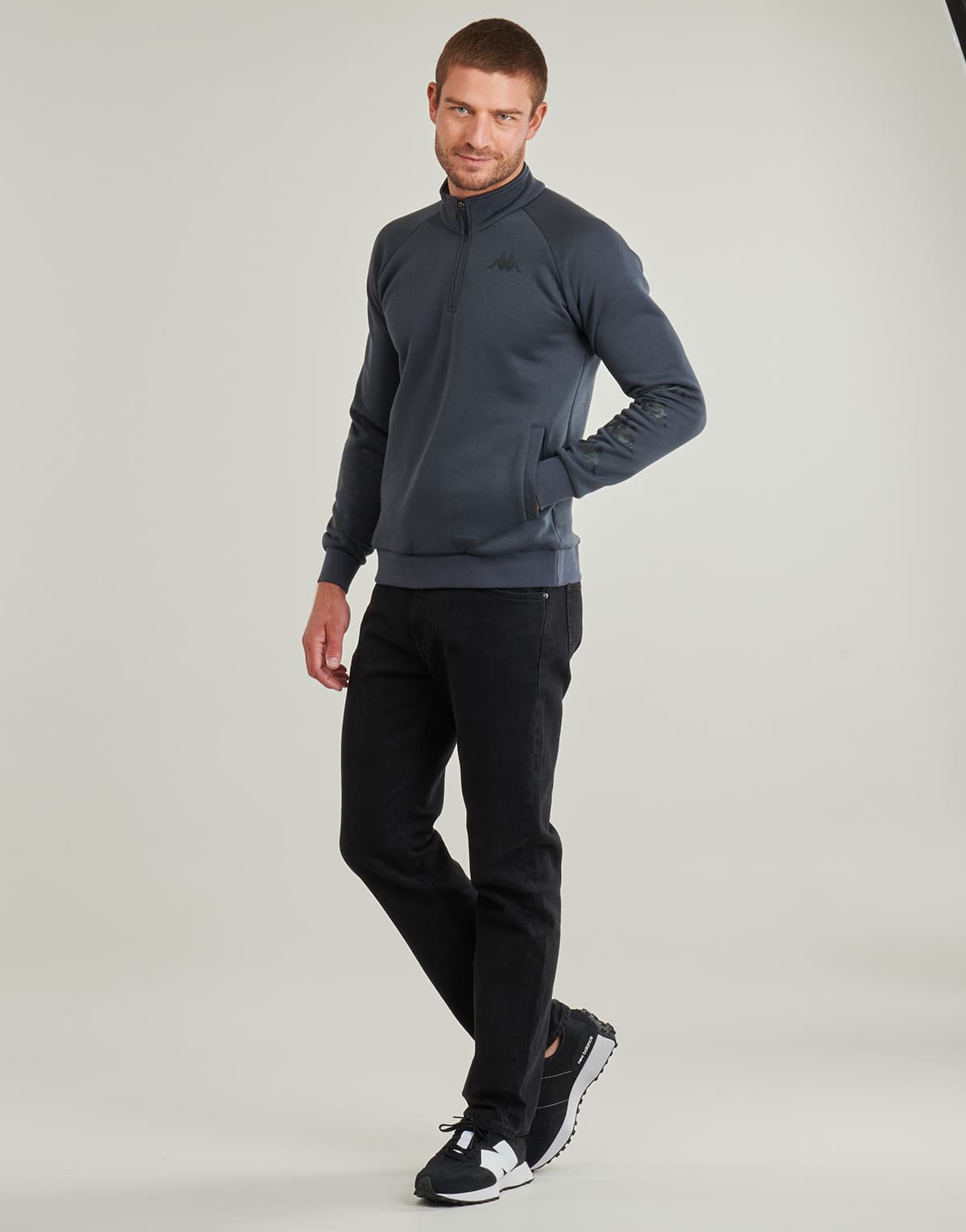 Men's Sports T-Shirts Kappa Gray