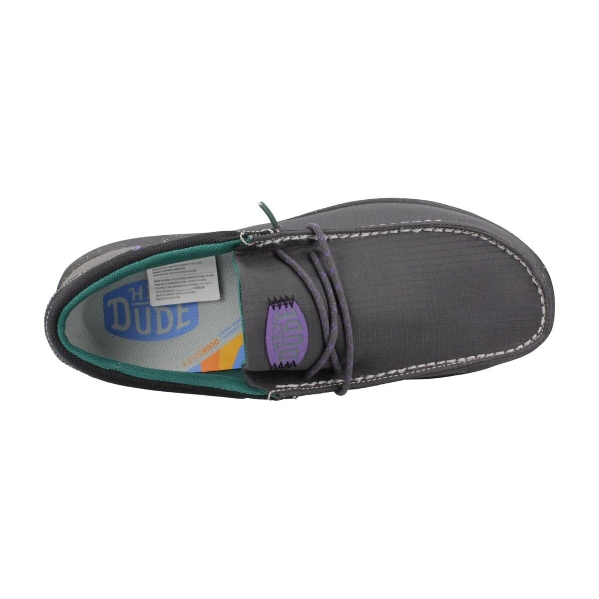 Men's Derby Shoes HEYDUDE Gray