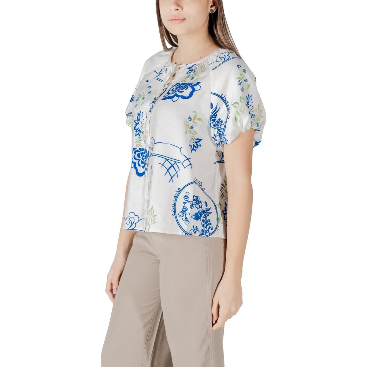 Women's Shirts Ichi White