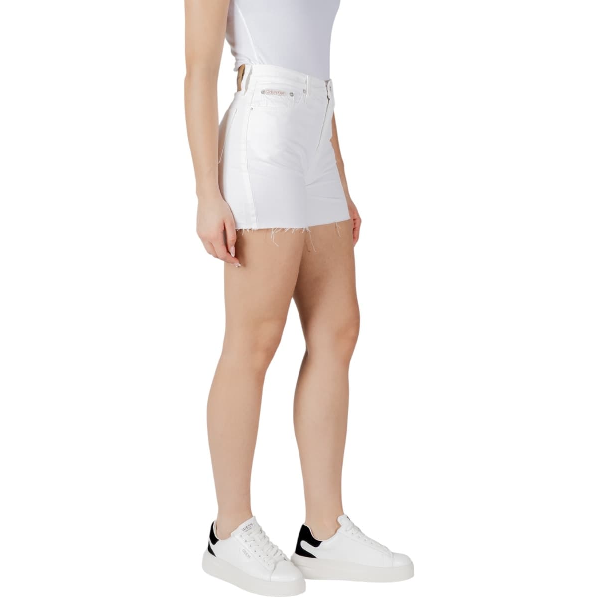 Women's Shorts Calvin Klein White
