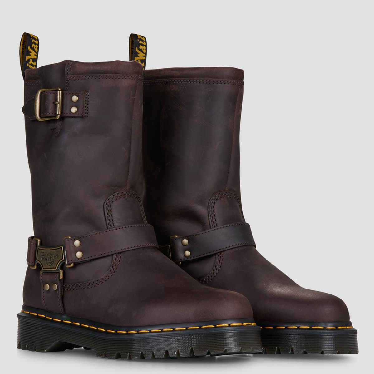 Women's Boots Dr. Martens Brown