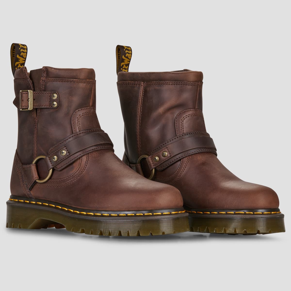 Women's Boots Dr. Martens Brown