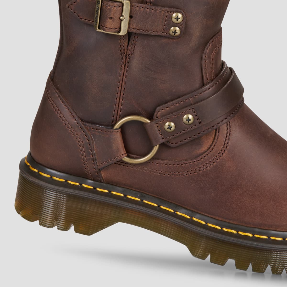 Women's Boots Dr. Martens Brown