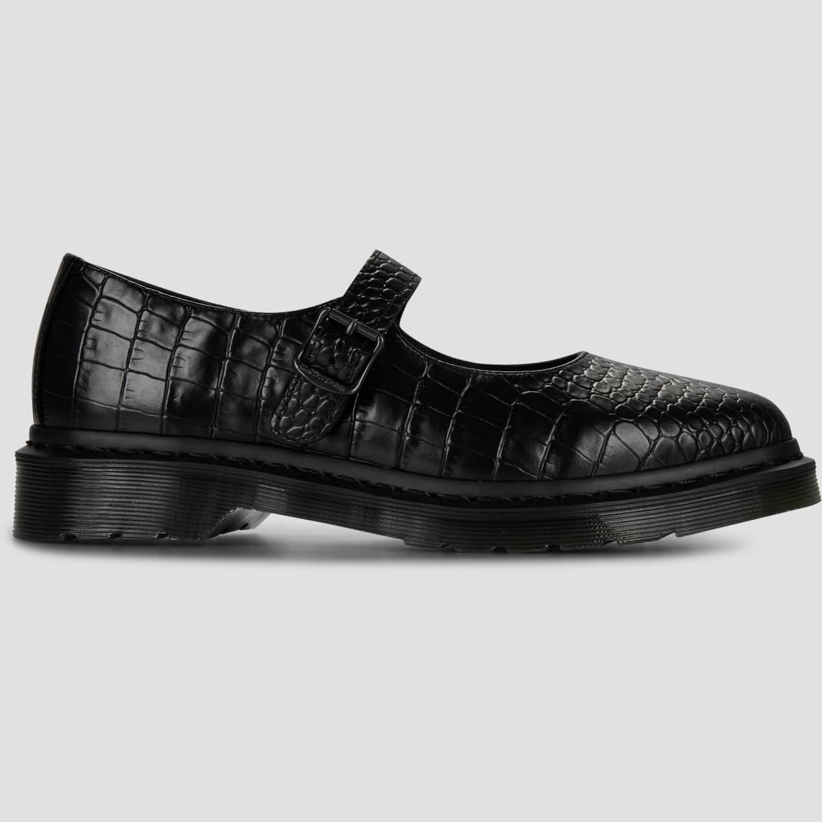 Μπαλαρίνες Dr. Martens Elphie MJ Mary Jane Shoe Black New Vibrance Croco