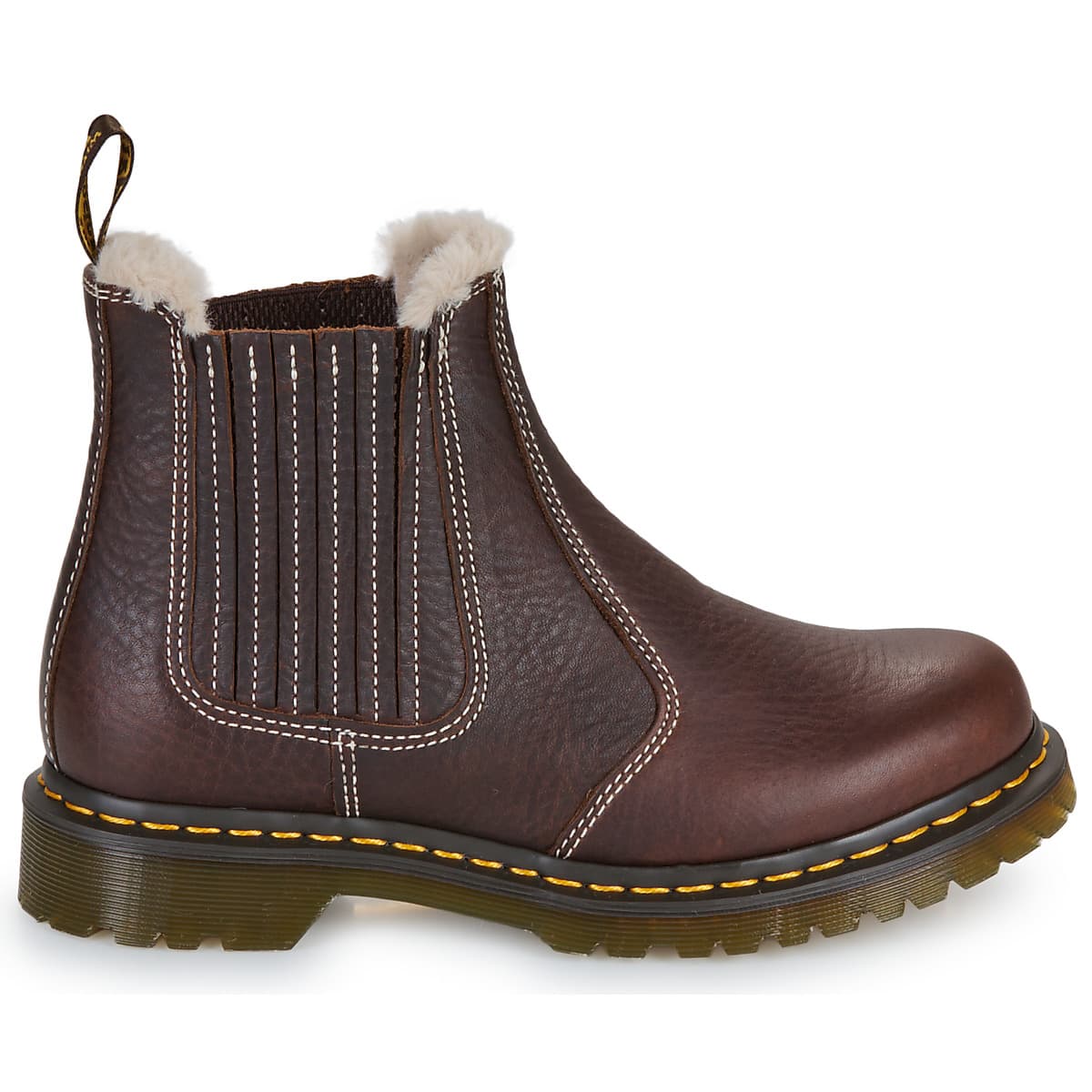 Women's Boots Dr. Martens Brown