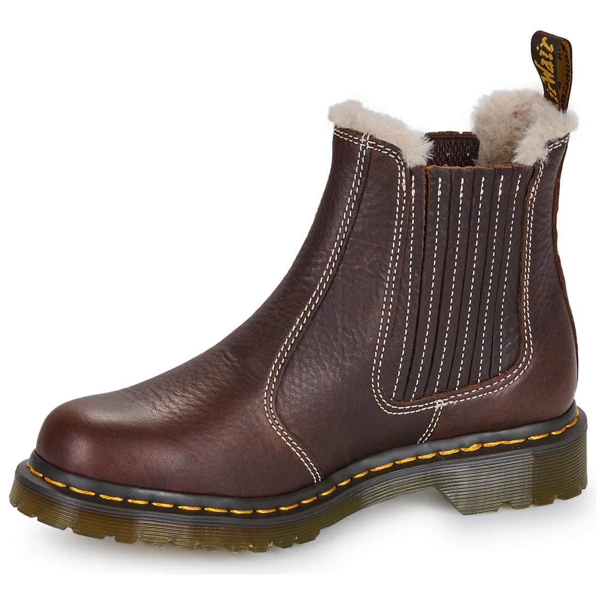 Women's Boots Dr. Martens Brown