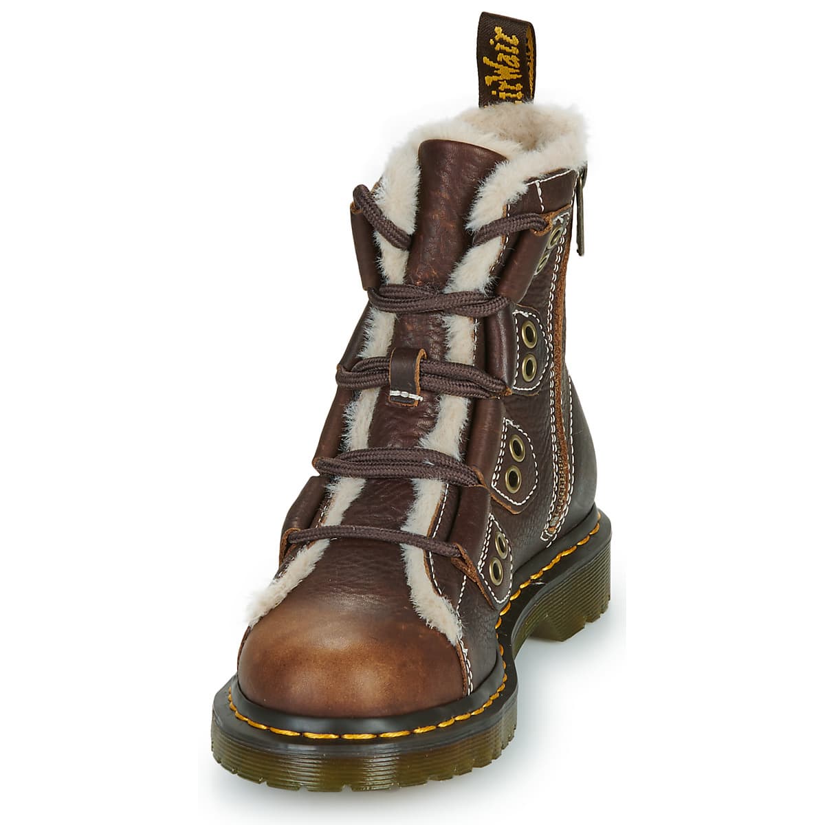 Women's Boots Dr. Martens Brown