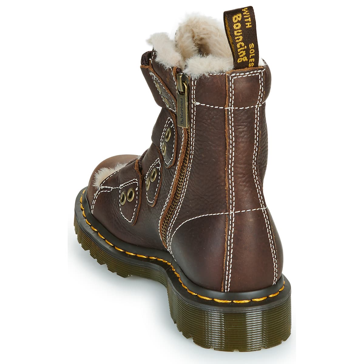 Women's Boots Dr. Martens Brown