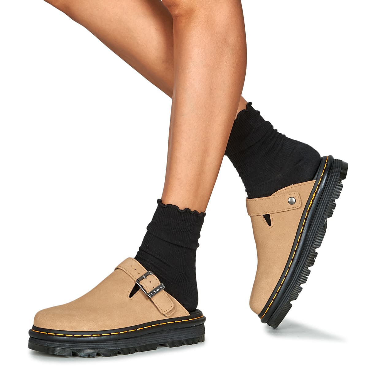 Men's Mules Dr. Martens Beige