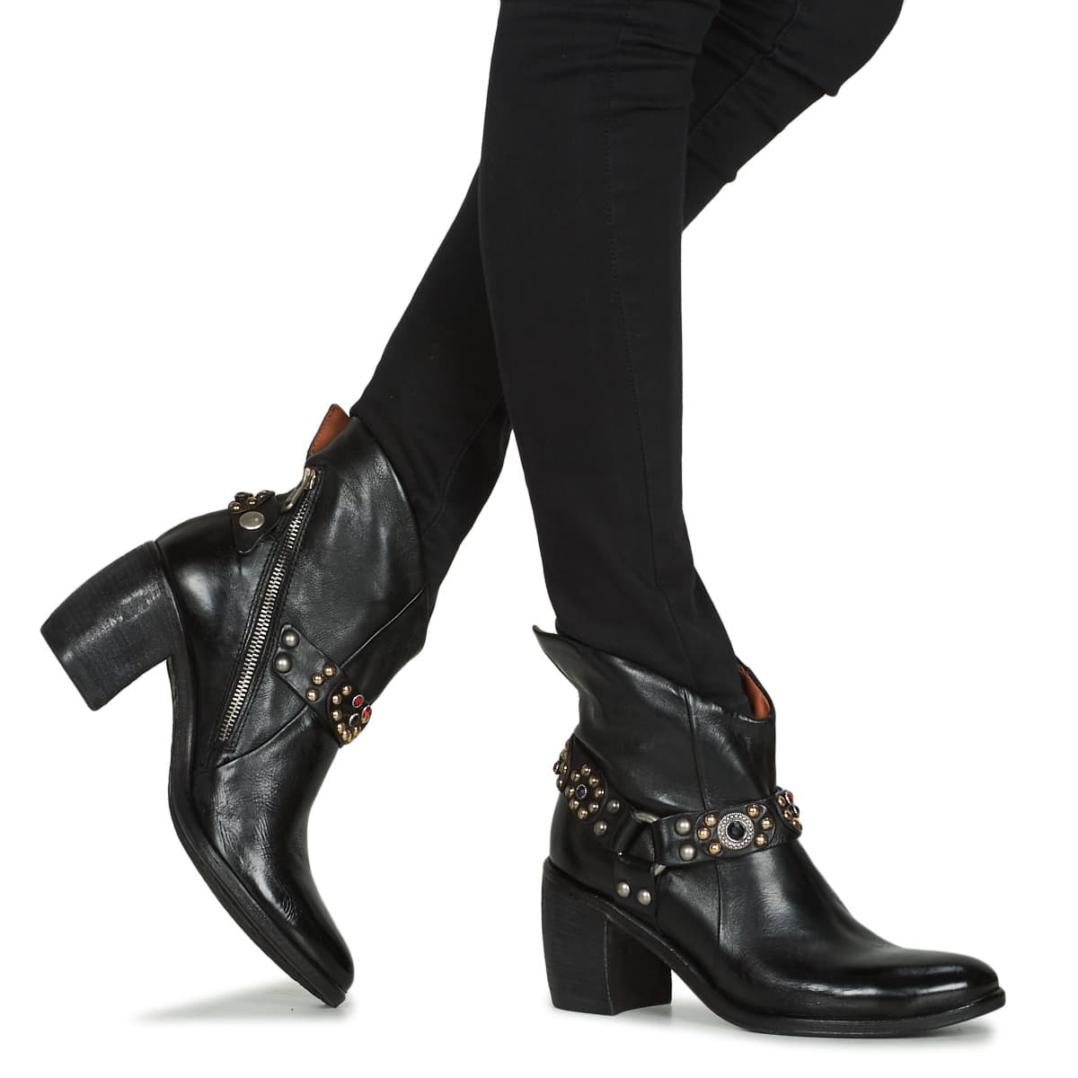 Women's Ankle Boots Airstep / A.S.98 Black