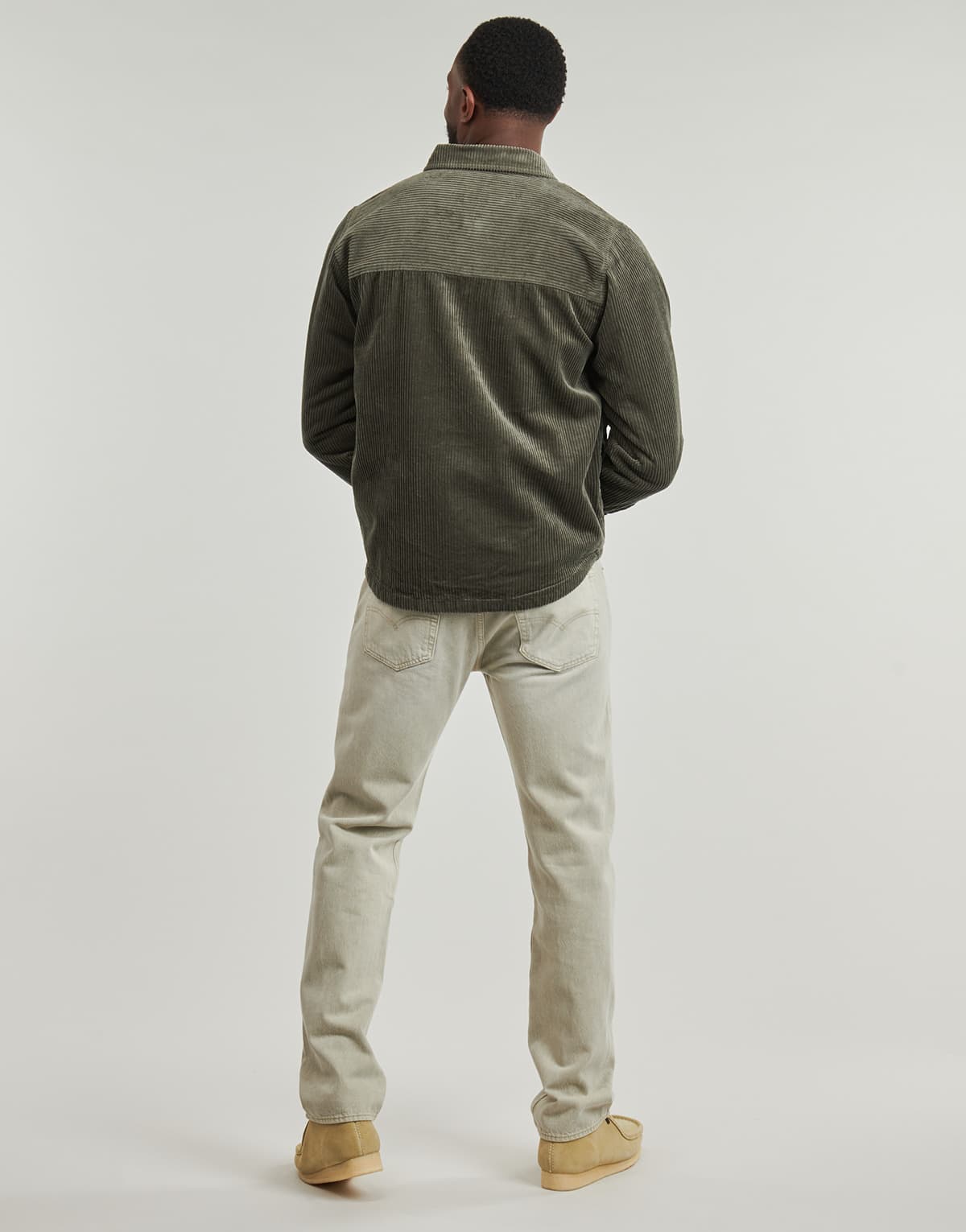 Men's Jackets Le Temps des Cerises Khaki