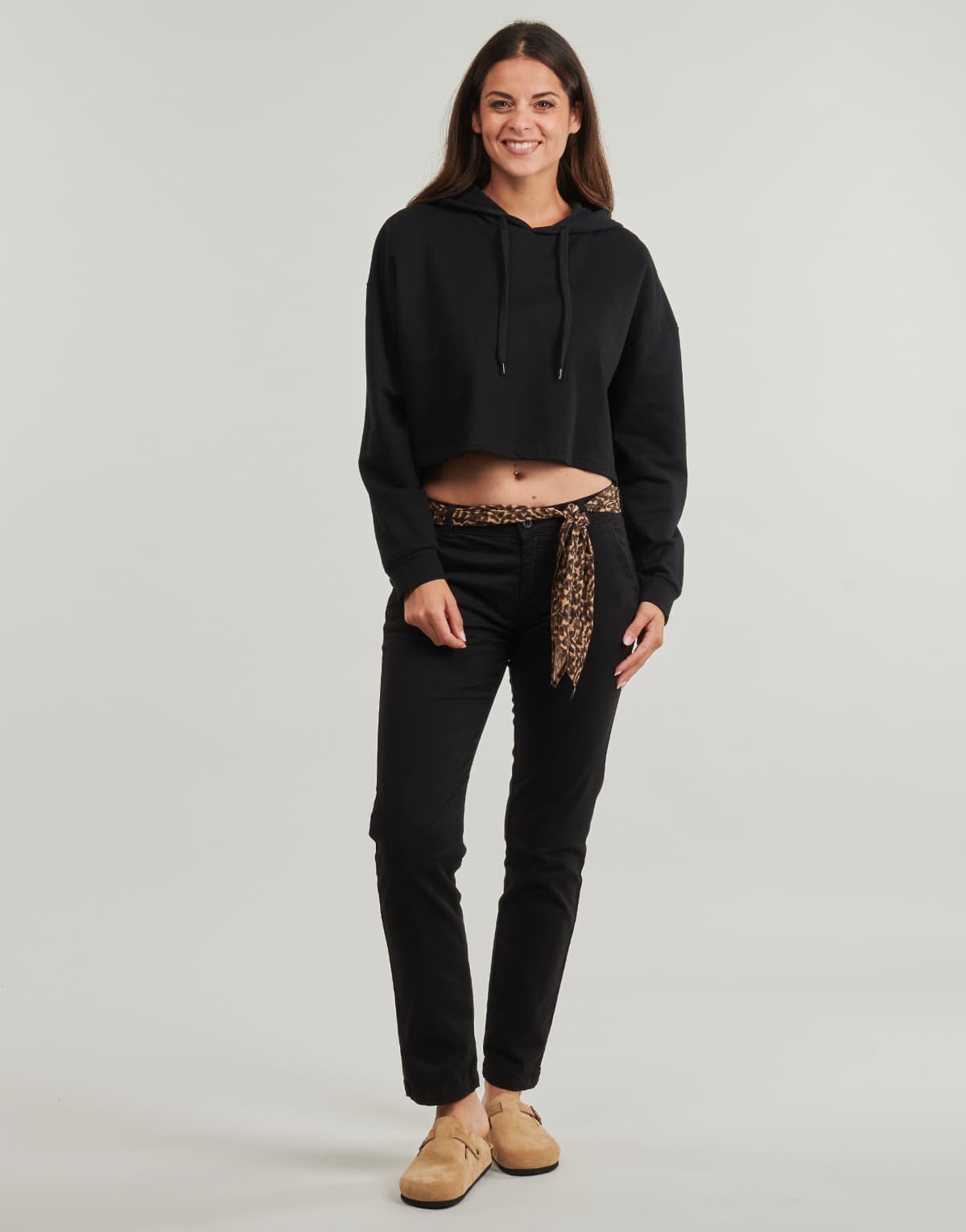 Women's Pants Le Temps des Cerises Black