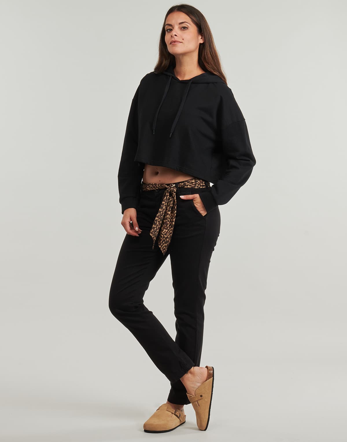 Women's Pants Le Temps des Cerises Black