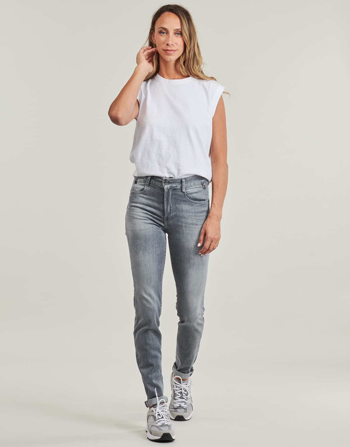 Women's Jeans Le Temps des Cerises Gray