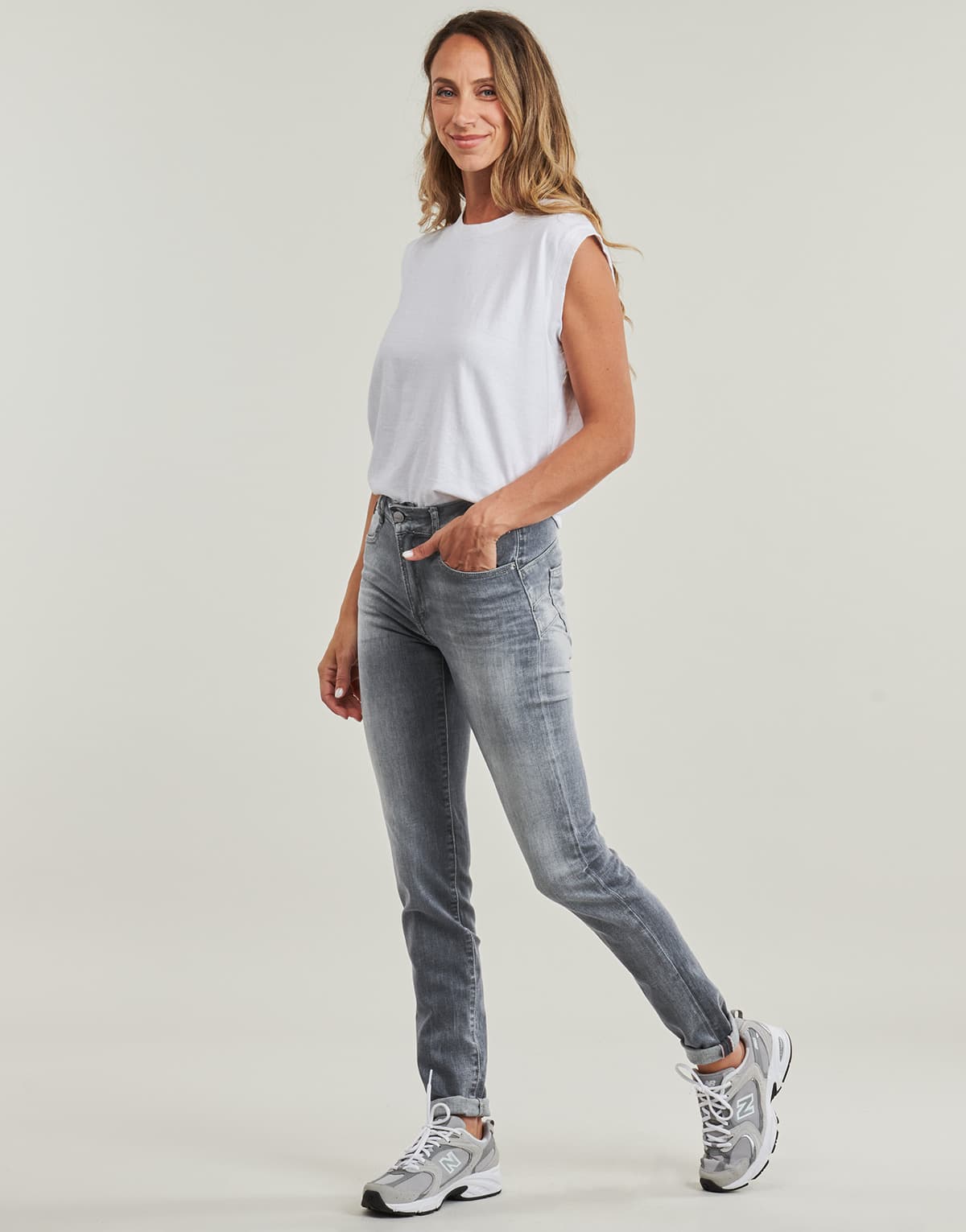 Women's Jeans Le Temps des Cerises Gray