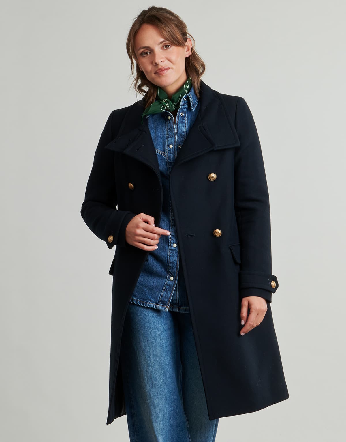 Women's Coats Ikks Blue